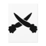 carrots black icon post card