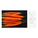 Carrots Fresh from the Garden photo cards