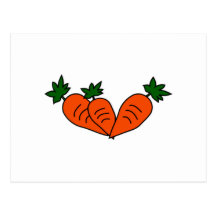 Carrots Postcards