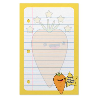 carrotstation2 customized stationery by hellohappy