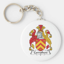 Carruthers Family Crest Key Chain