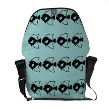 CARRY BAG(FISH) COURIER BAGS