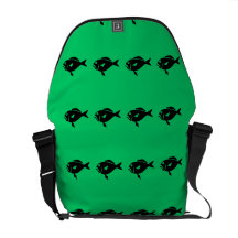 CARRY BAG(FISH) MESSENGER BAGS