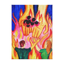 Carry the Glory Stretched Canvas Prints