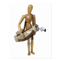 CarryGolfBagClubs112709 copy Postcards