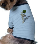 CarryingPottedTree062210Shadow Dog Tee Shirt