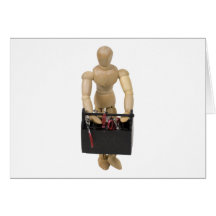 CarryingToolbox112709 copy Greeting Card