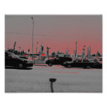 Cars And Red Light Photo