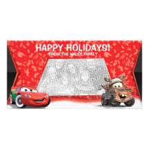 Cars Holiday Photo Card