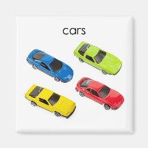 Cars Refrigerator Magnet