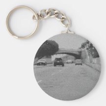 Cars Under Bridge Keychain