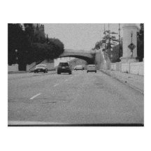 Cars Under Bridge Post Cards