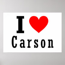 Carson, Alabama City Design Posters