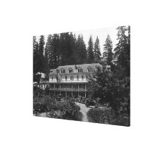 Carson, WA Shipherd's Springs Hotel View Gallery Wrapped Canvas