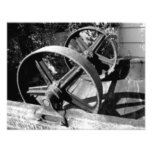 Cart Wheels Photo Print