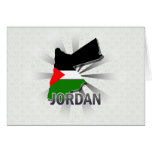 Carte 2,0 de drapeau de la Jordanie