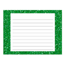Carte à feuillage persistant de recette de scintil cartes postales