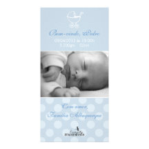 Carte Affectueuse du Bébé Menino Photocarte