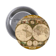 CARTE ANTIQUE BADGES AVEC AGRAFE