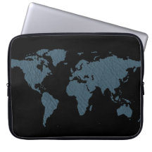 carte bleue du monde trousse ordinateur
