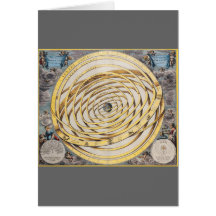 Carte céleste de la terre antique