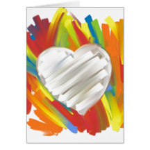 Carte colorée artistique de jour de Valentines de 