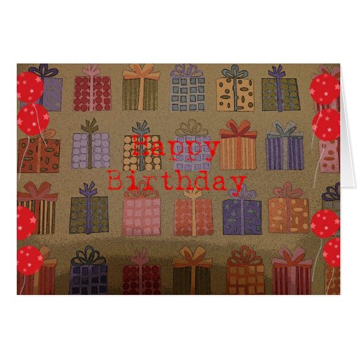 Carte d'anniversaire