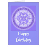 Carte d'anniversaire colorée de conception/- custo