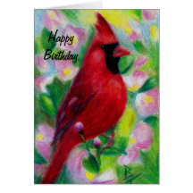 Carte d'anniversaire d'aceo de M. Cardinal