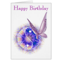 Carte d'anniversaire de thérapie de massage