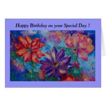 Carte d'anniversaire, joyeux anniversaire votre jo