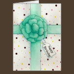 Carte d'arc d'anniversaire cartes
