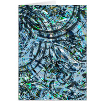 Carte d'art abstrait