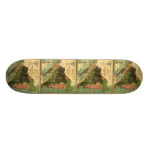 Carte de 1898 fonctionnaires du Nicaragua Skateboard Customisable