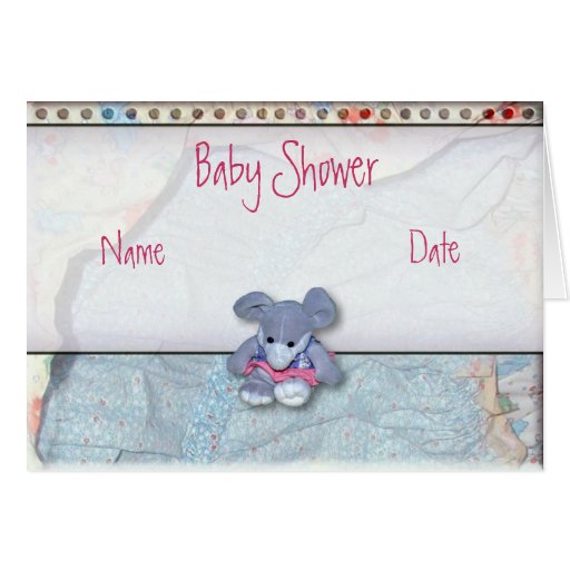 Carte de baby shower