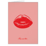 Carte de baiser