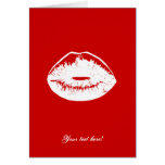 Carte de baiser
