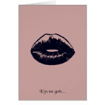 Carte de baiser