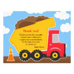 Carte de construction de Merci Invitation