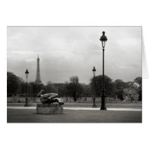 Carte de DES Tuileries de Jardin