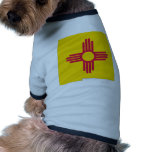 Carte de drapeau du Nouveau Mexique Vêtements Pour Chien