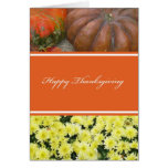 Carte de jour de bon thanksgiving