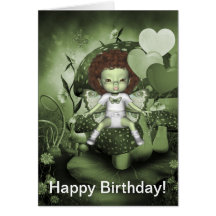 Carte de joyeux anniversaire de GreenieBabies