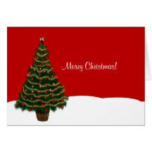 Carte de Joyeux Noël