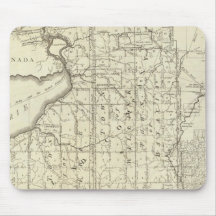 Carte de l'achat ou du Geneseo occidental de Morri Tapis De Souris