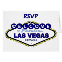 Carte de Las Vegas RSVP