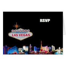 Carte de Las Vegas RSVP