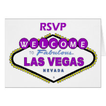 Carte de Las Vegas RSVP
