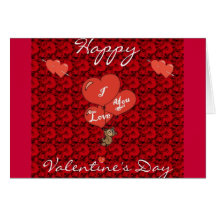 Carte de l'ours de Valentine