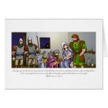 Carte de Magi de Noël